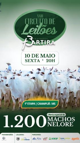 LEILÃO FAZENDAS BARTIRA - EXPOCAM 2024