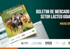 Preços dos derivados lácteos apresentam estabilidade no mercado atacadista goiano em maio