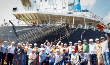 Amapá inaugura rota marítima com a China e reduz tempo de transporte em até 14 dias