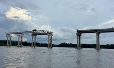 Mato Grosso: Maior ponte do estado atinge 60% conclusão sobre o Rio Juruena
