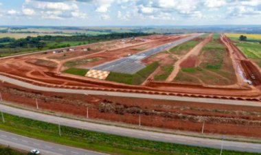 Goiás conta com o maior aeroporto privado em construção no Brasil, que deve ficar pronto em até 30 meses