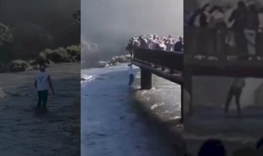 Novas imagens, mais nítidas, revelam imprudência do turista infrator nas Cataratas do Iguaçu