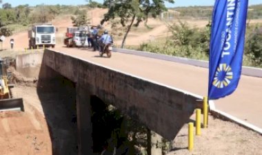 TO-428 ganha novo trecho, e Recursolândia receberá duas novas pontes de concreto