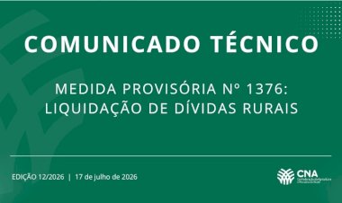 CNA orienta produtores sobre renegociação de dívidas
