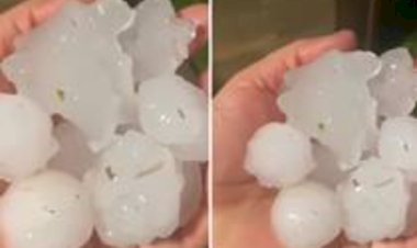 Granizo gigante e chuvas deixam rastro de danos no Sul e Sudeste, confira a previsão do tempo