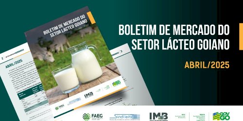 Boletim destaca estabilidade e recuperação de preços em derivados lácteos goianos