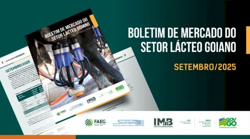 Seapa divulga análise de setembro do setor lácteo goiano