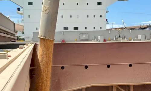 Nova rota: VLI realiza primeiro embarque de milho à China pelo Espírito Santo