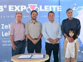 Durante a 3ª ExpoLeite, ABCZ e Emater-MG firmam convênio para fortalecer o Pró-Genética Online