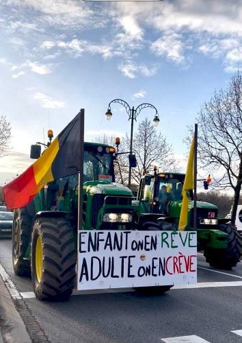 Produtores europeus protestam em Bruxelas contra o Acordo Mercosul – União Europeia