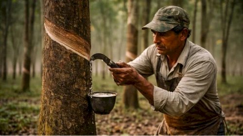 Crise silenciosa ameaça produção de borracha