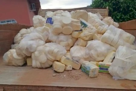 Fiscalização apreende laticínios produzidos de forma irregular em Itauçu