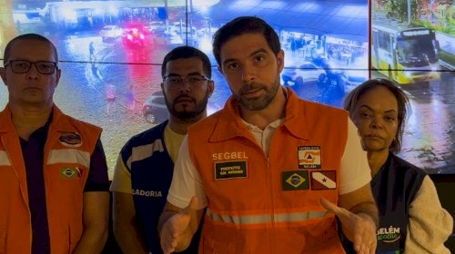 Belém decreta estado de emergência após fortes chuvas
