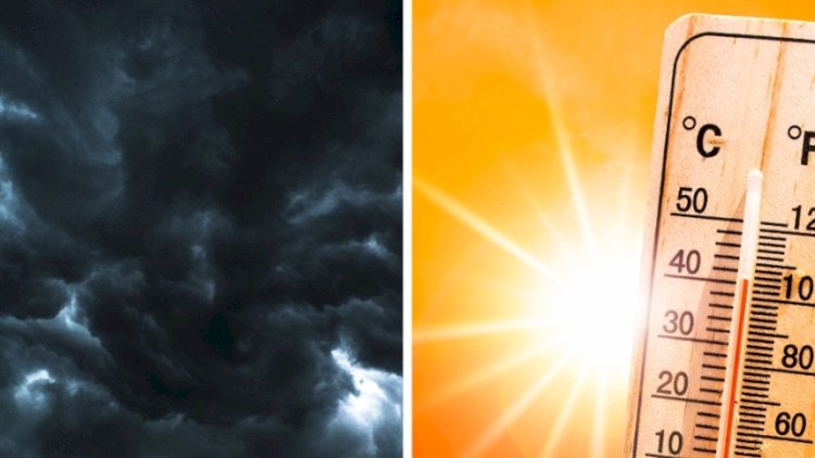 Contraste térmico: calor de 40°C ao frio de quase 0°C